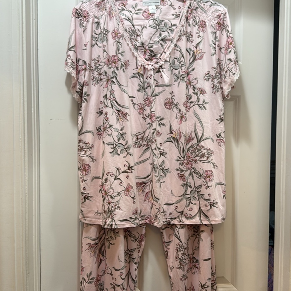 MISS ELAINE 2-pc PAJAMA SET NWT sz XL